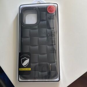 12 Pro max Black textured phon case!! NEW and NEVER USED